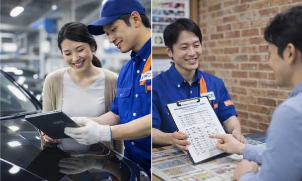 お客様ごとに最適対応 家族へのご説明風景